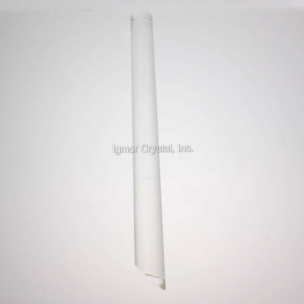 11" Clear Rod w/ Angled Bottom