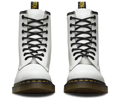 1460 White Smooth Dr. Marten 8 Eye Boots