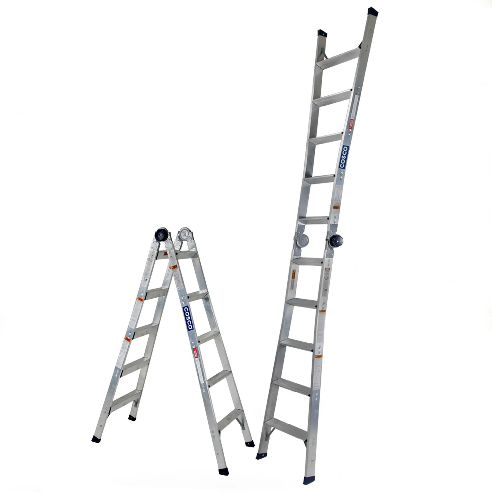 2-in-1 Step and Extension Ladder, 8 ft. 11 in. Reach