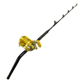 80W 2-Speed Reel on a Bent Butt Tournament Rod