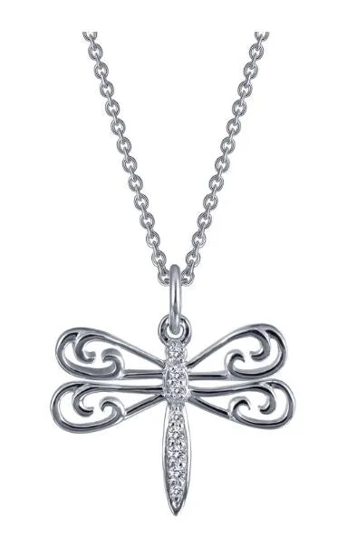 9P047CLP Dragonfly Pendant