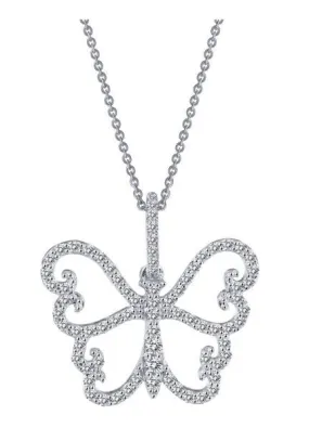 9P048CLP Butterfly Pendant