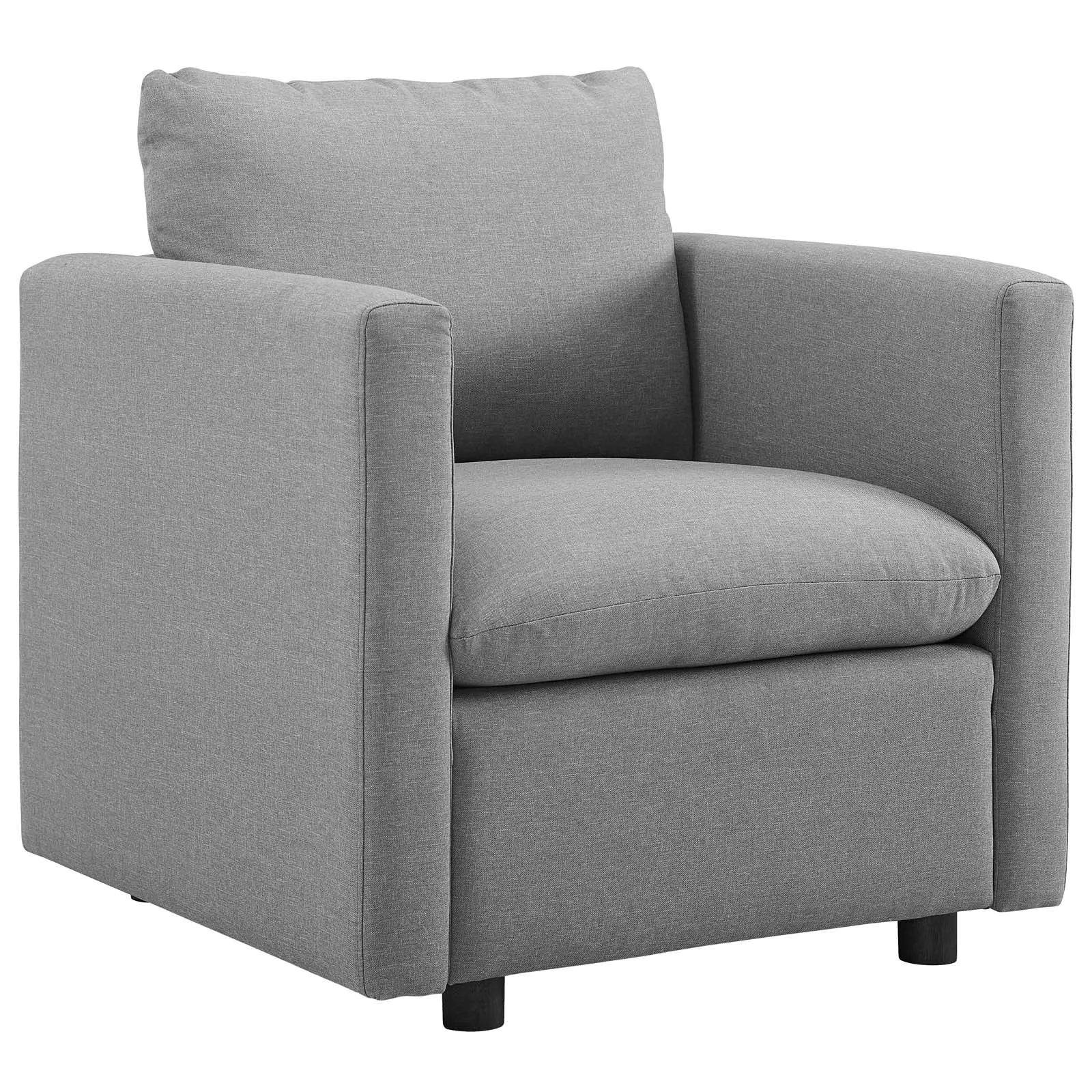 Activate Upholstered Fabric Armchair Set of 2 by Modway