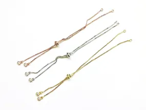 Adjustable Clasp Bracelet, Open-loop End, Brass | 百搭銅手鏈