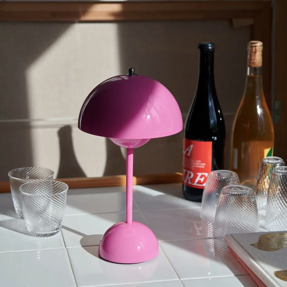 andTradition VP9 Portable Flowerpot Lamp by Verner Panton