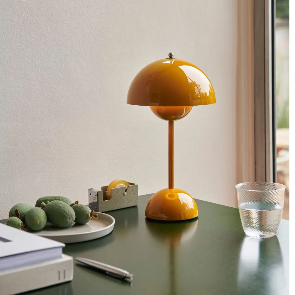 andTradition VP9 Portable Flowerpot Lamp by Verner Panton