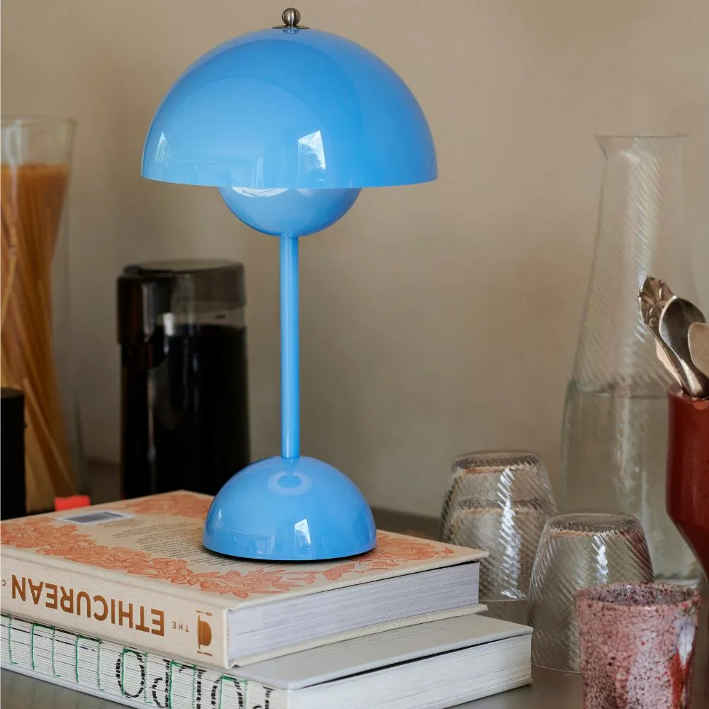 andTradition VP9 Portable Flowerpot Lamp by Verner Panton