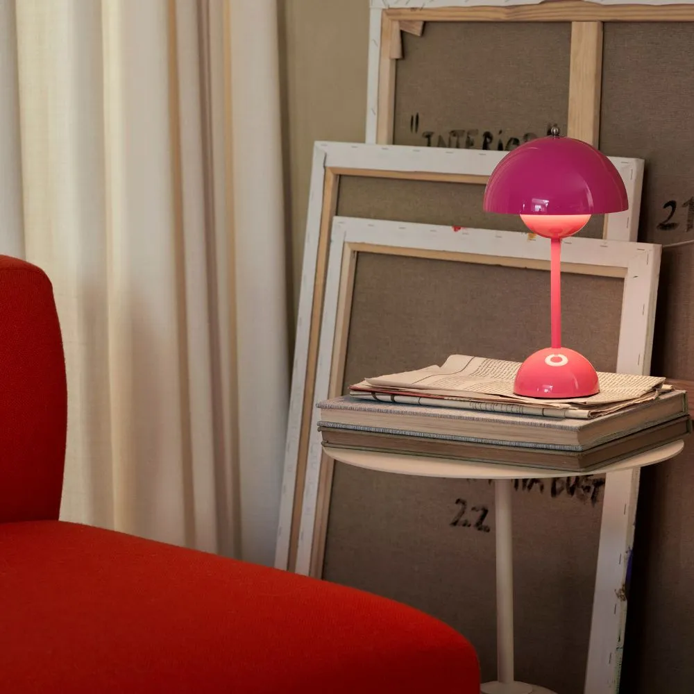 andTradition VP9 Portable Flowerpot Lamp by Verner Panton