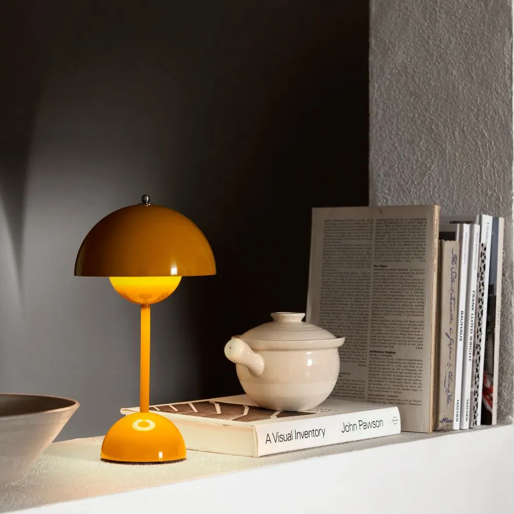 andTradition VP9 Portable Flowerpot Lamp by Verner Panton