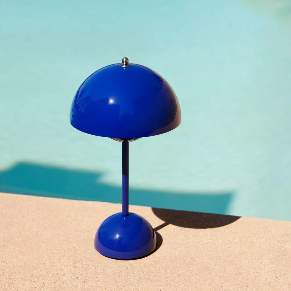 andTradition VP9 Portable Flowerpot Lamp by Verner Panton