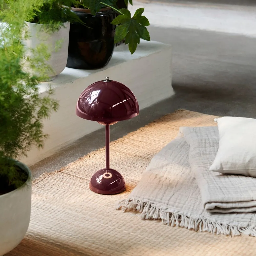 andTradition VP9 Portable Flowerpot Lamp by Verner Panton