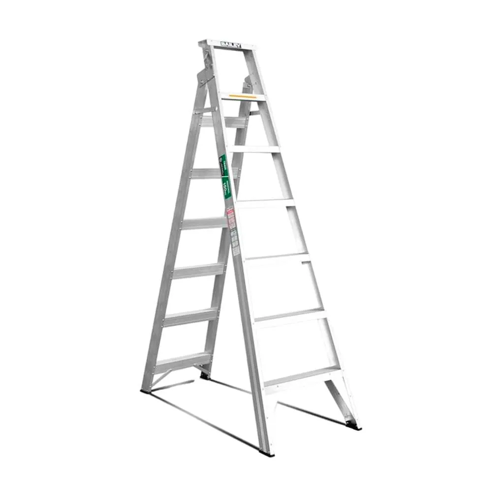 Bailey Ladder 7 Step/Ext 2.1m-3.8m (7-13') 150kg Dual Purpose