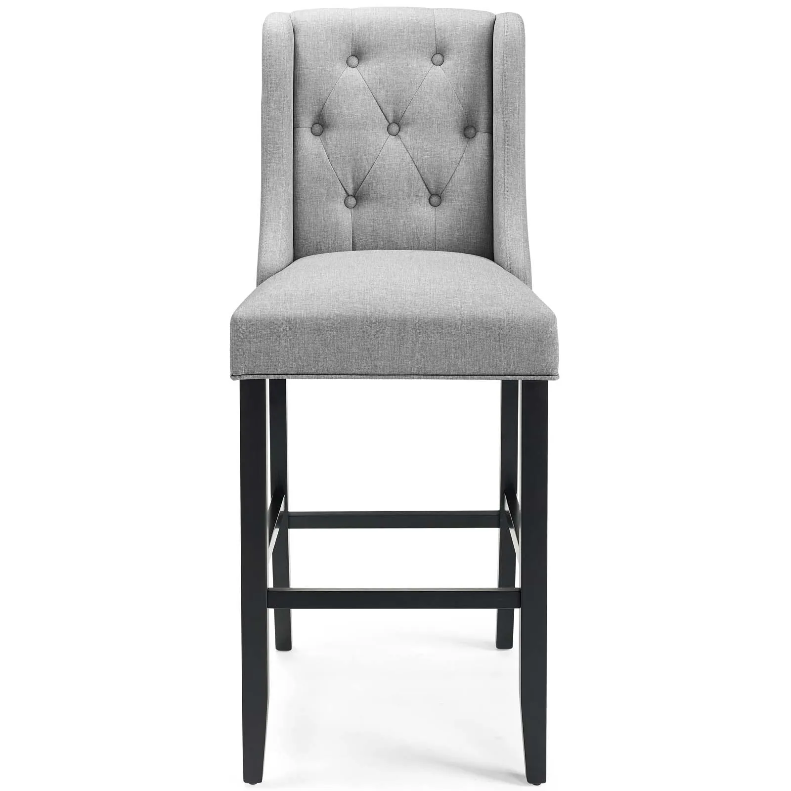 Baronet Bar Stool Upholstered Fabric Set of 2 by Modway