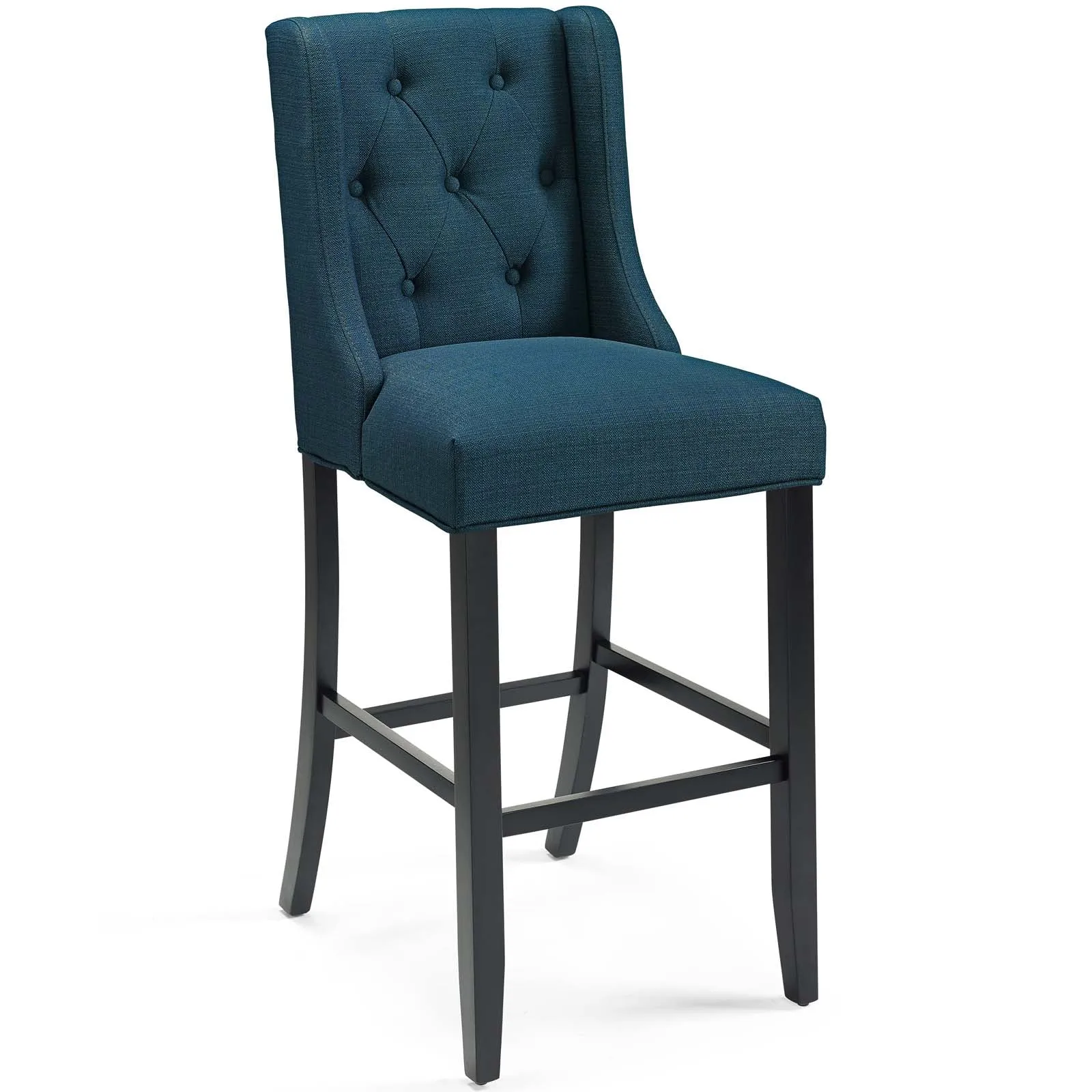 Baronet Bar Stool Upholstered Fabric Set of 2 by Modway