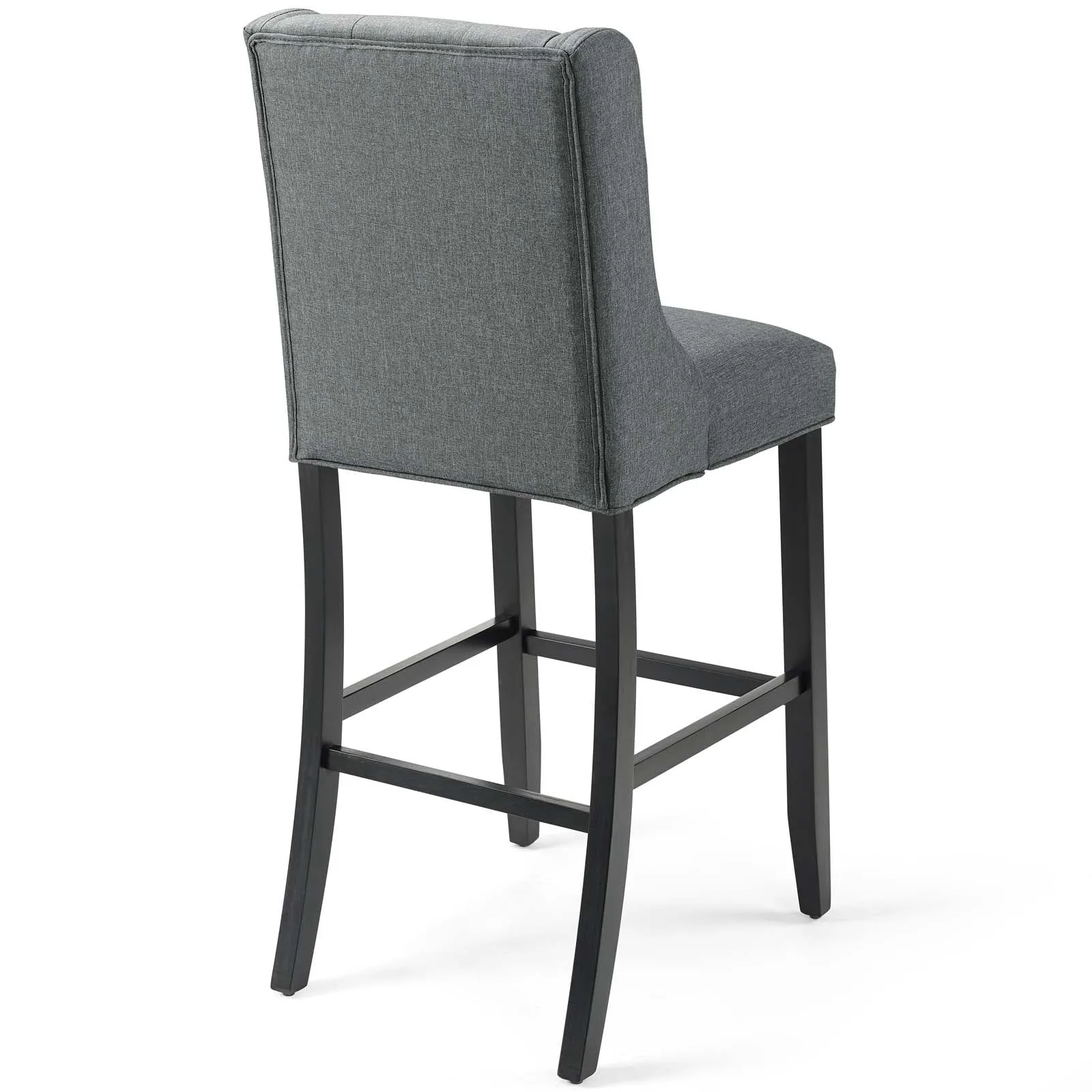 Baronet Bar Stool Upholstered Fabric Set of 2 by Modway