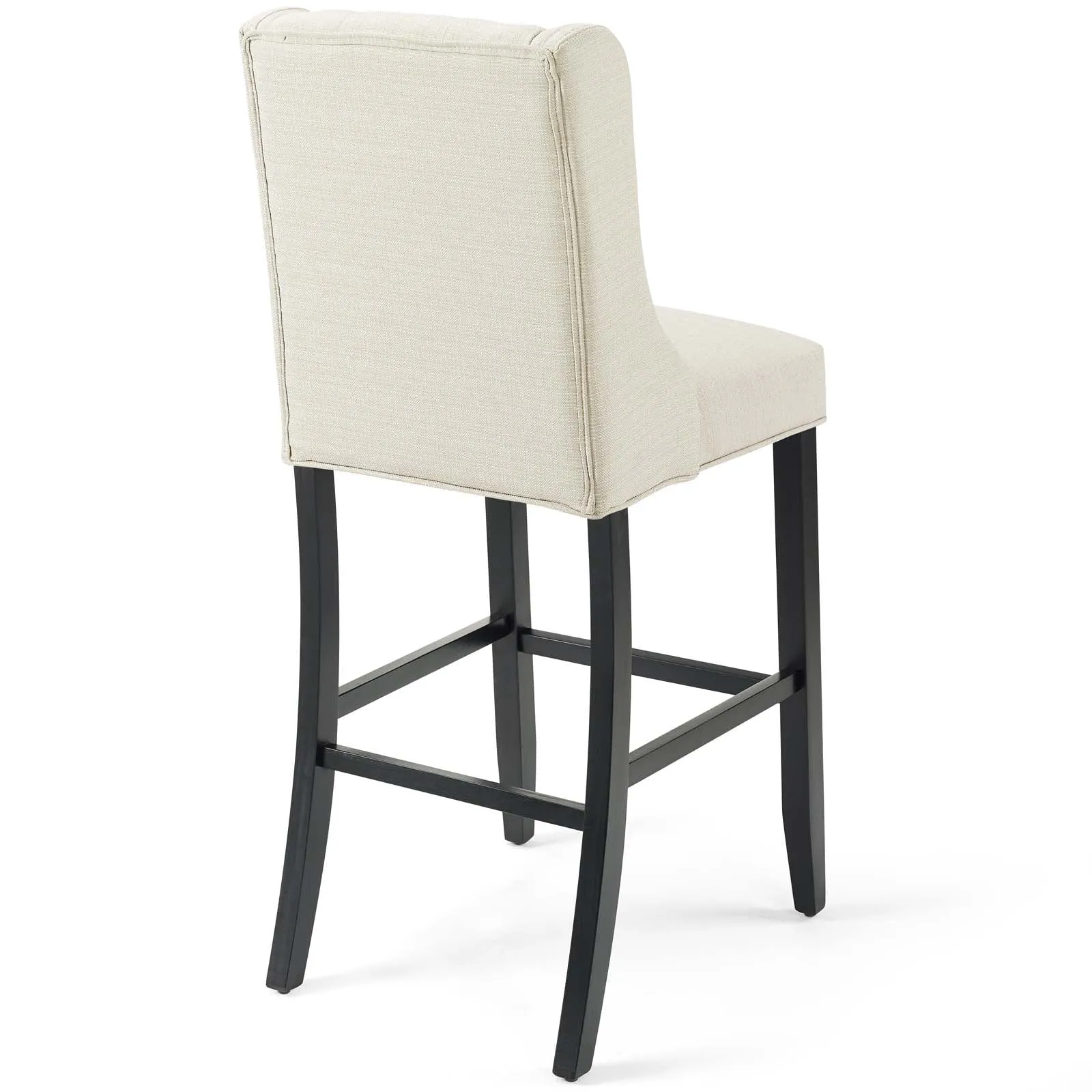 Baronet Bar Stool Upholstered Fabric Set of 2 by Modway