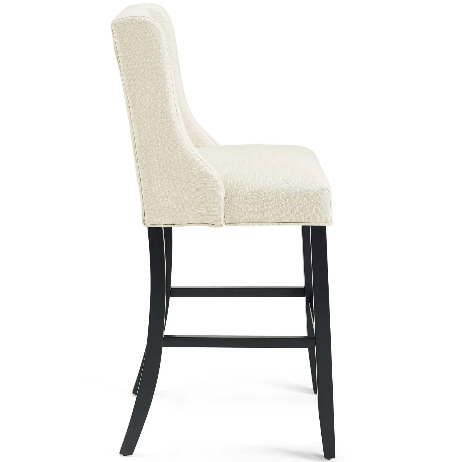 Baronet Tufted Button Upholstered Fabric Bar Stool by Modway