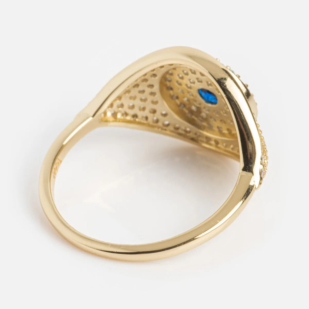 Blue Evil Eye Ring