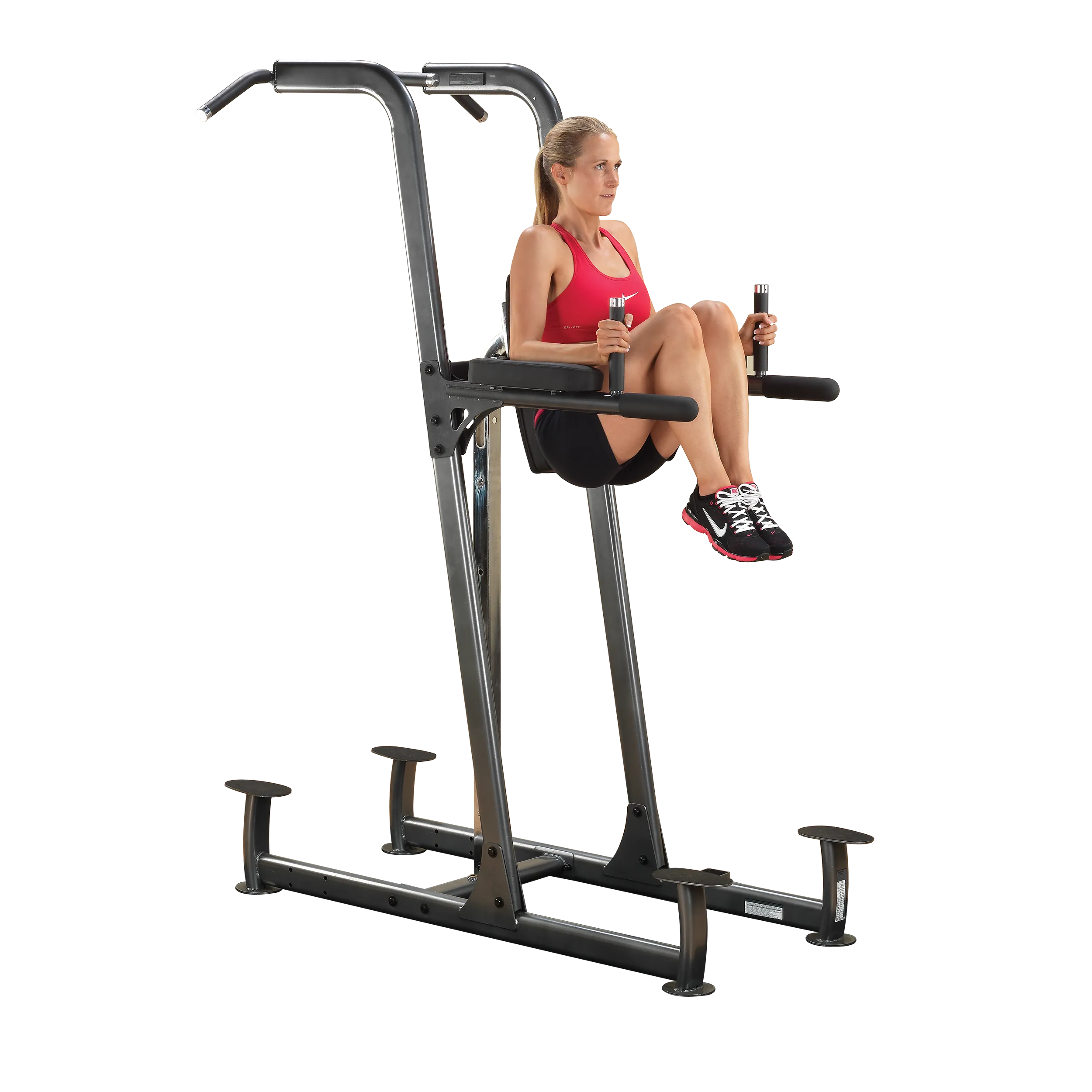 Body-Solid Fusion Vertical VKR Vertical Knee Raise, Dip, Pull-Up, Chin-Up FCD