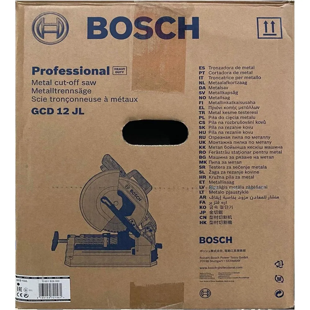 Bosch GCD 12 JL TCT Dry Cut off Saw / Machine 12" 2000W