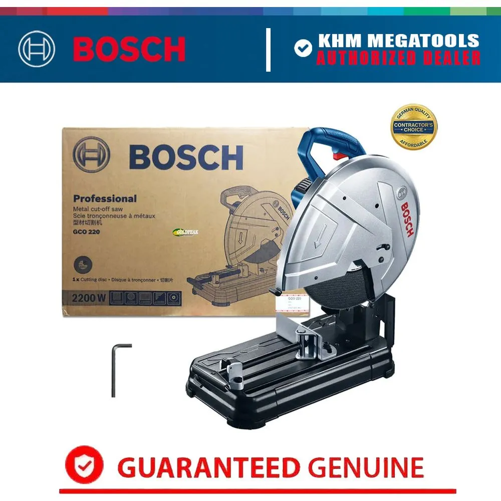 Bosch GCO 220 Cut Off Machine 14"  2200W [Contractor's Choice]