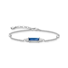 Bracelet with blue stone