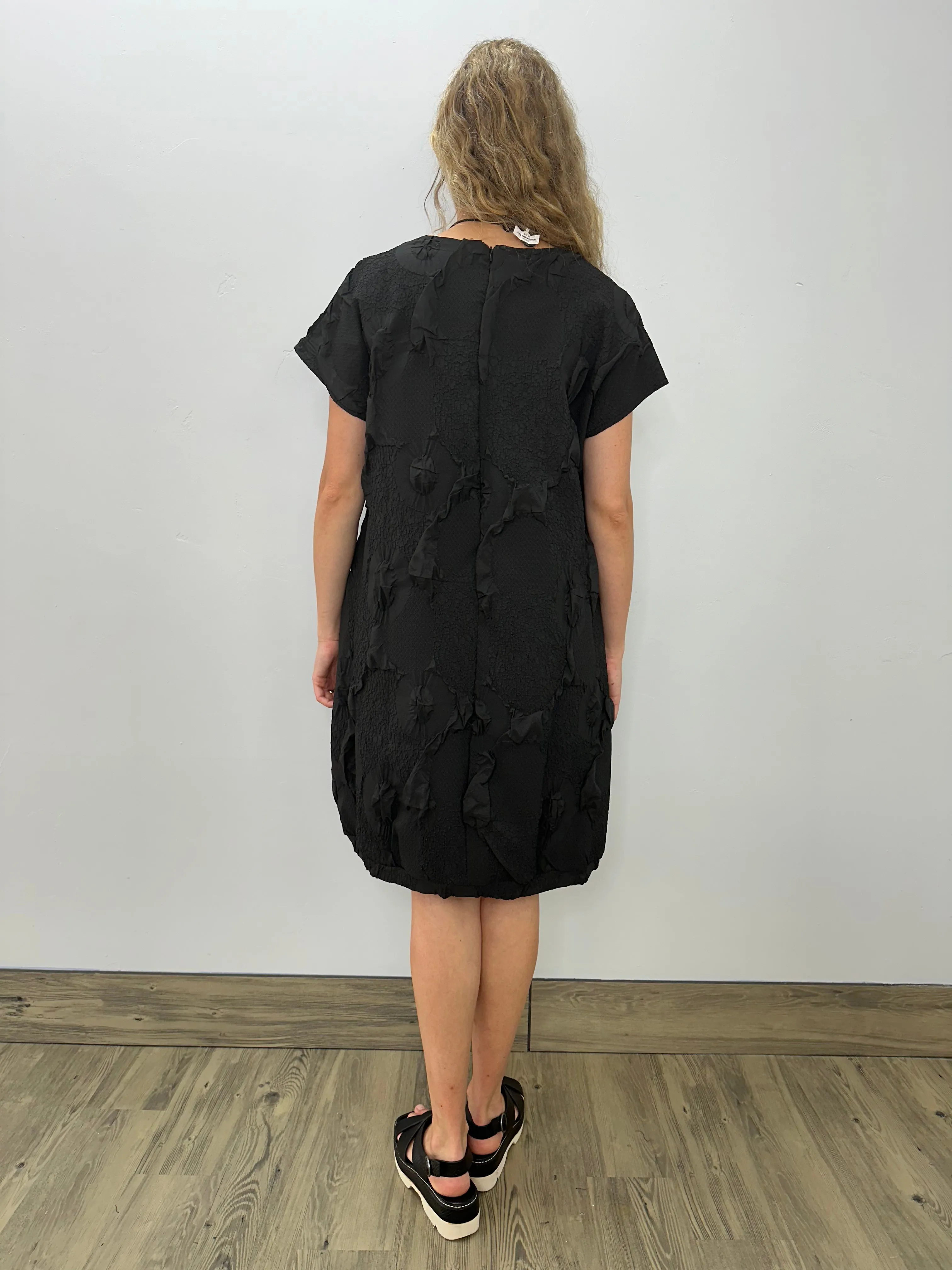 Carbon Black Simona Dress