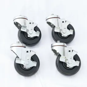 Caster Wheels for Freestanding Storage Rack | Set of 4