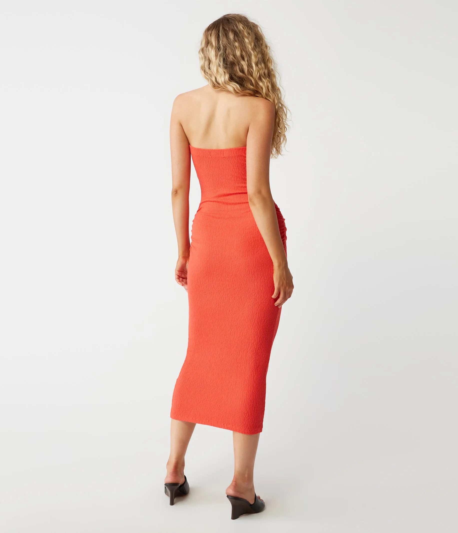 Cobie Strapless Midi Dress