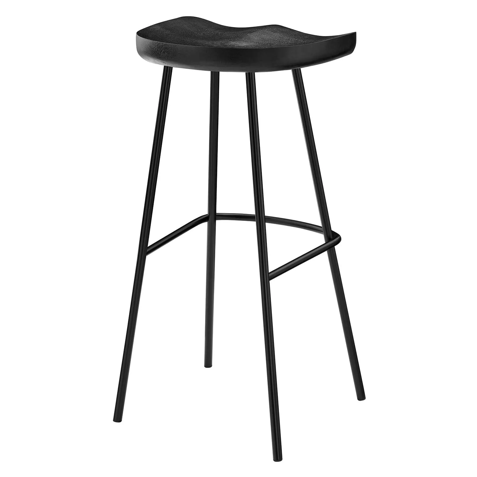 Concord Backless Wood Bar Stools - Set of 2 by Modway