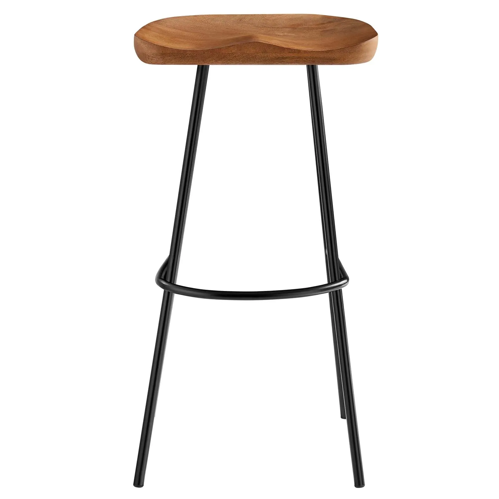 Concord Backless Wood Bar Stools - Set of 2 by Modway