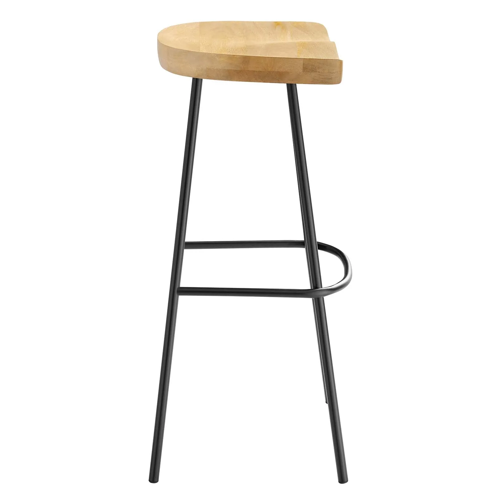 Concord Backless Wood Bar Stools - Set of 2 by Modway