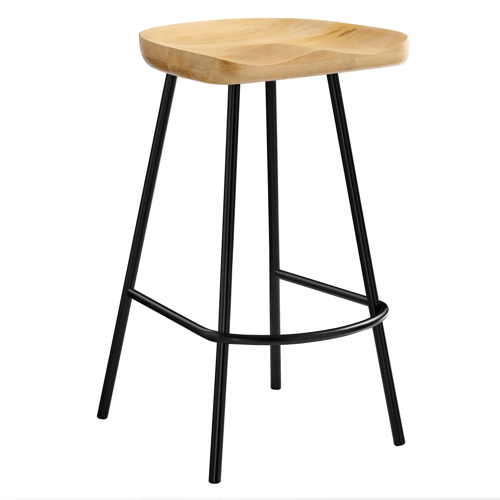 Concord Backless Wood Counter Stools - Set of 2 by Modway