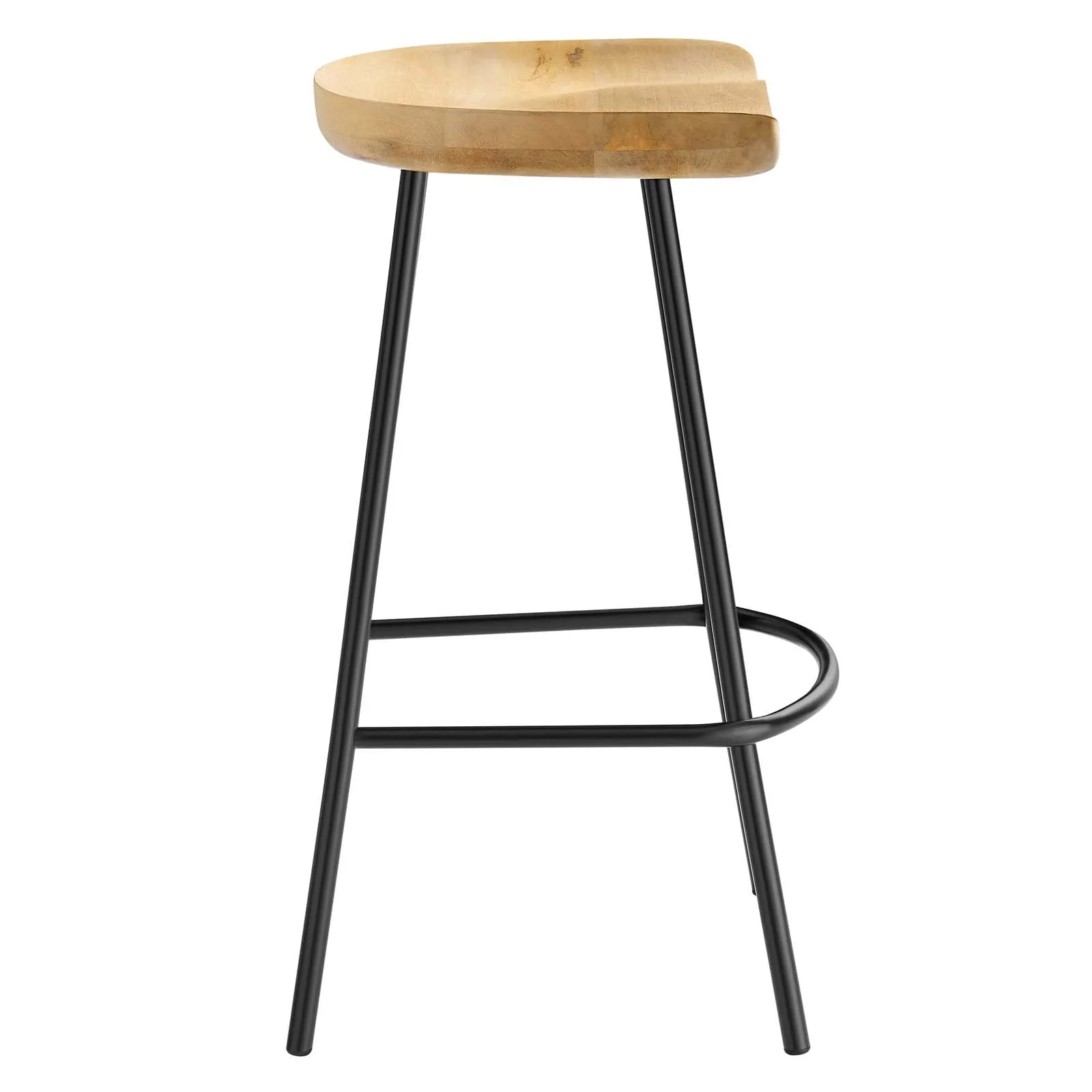 Concord Backless Wood Counter Stools - Set of 2 by Modway