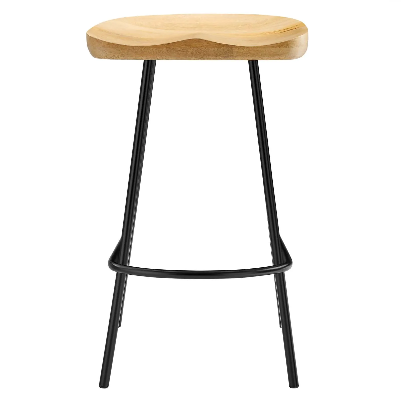 Concord Backless Wood Counter Stools - Set of 2 by Modway