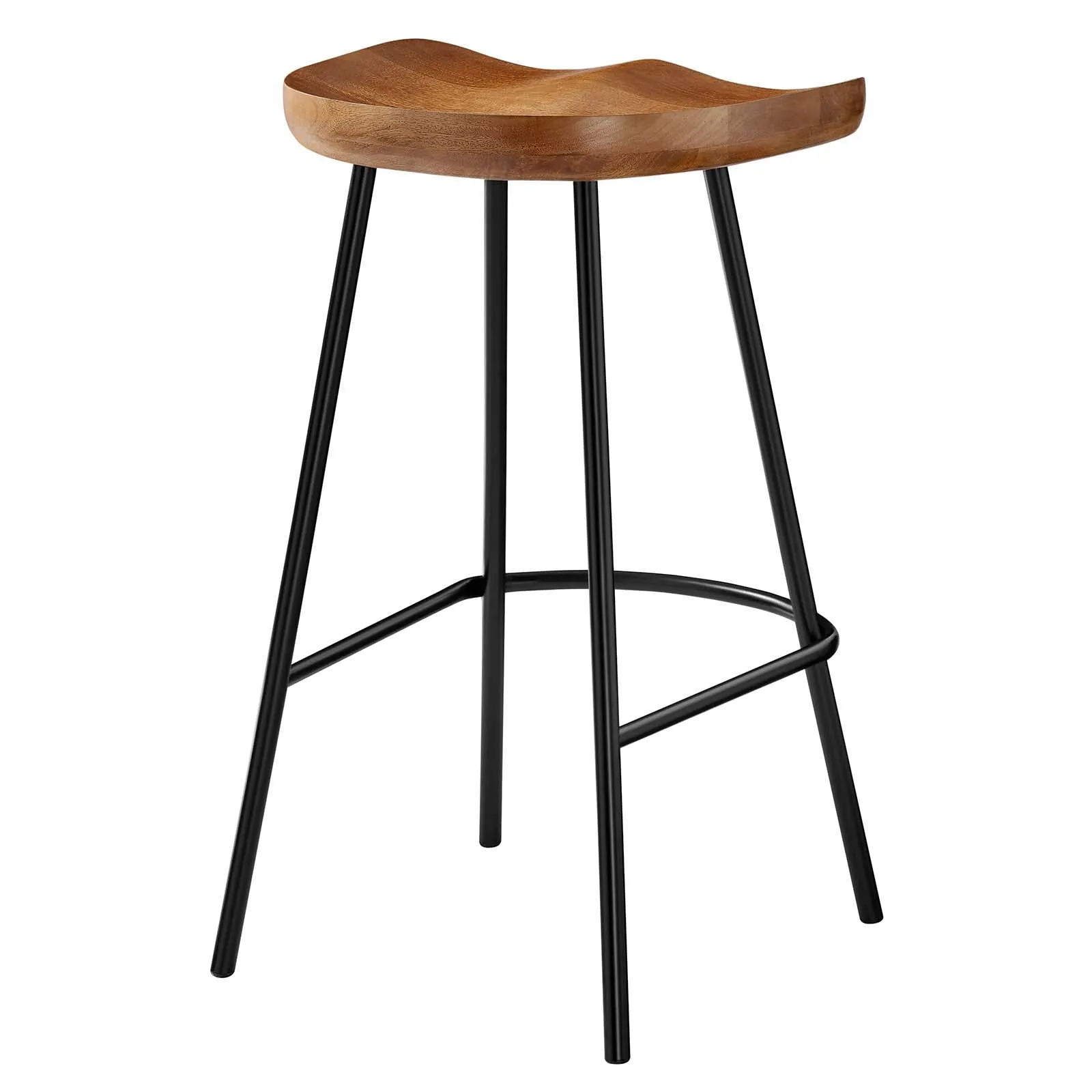 Concord Backless Wood Counter Stools - Set of 2 by Modway