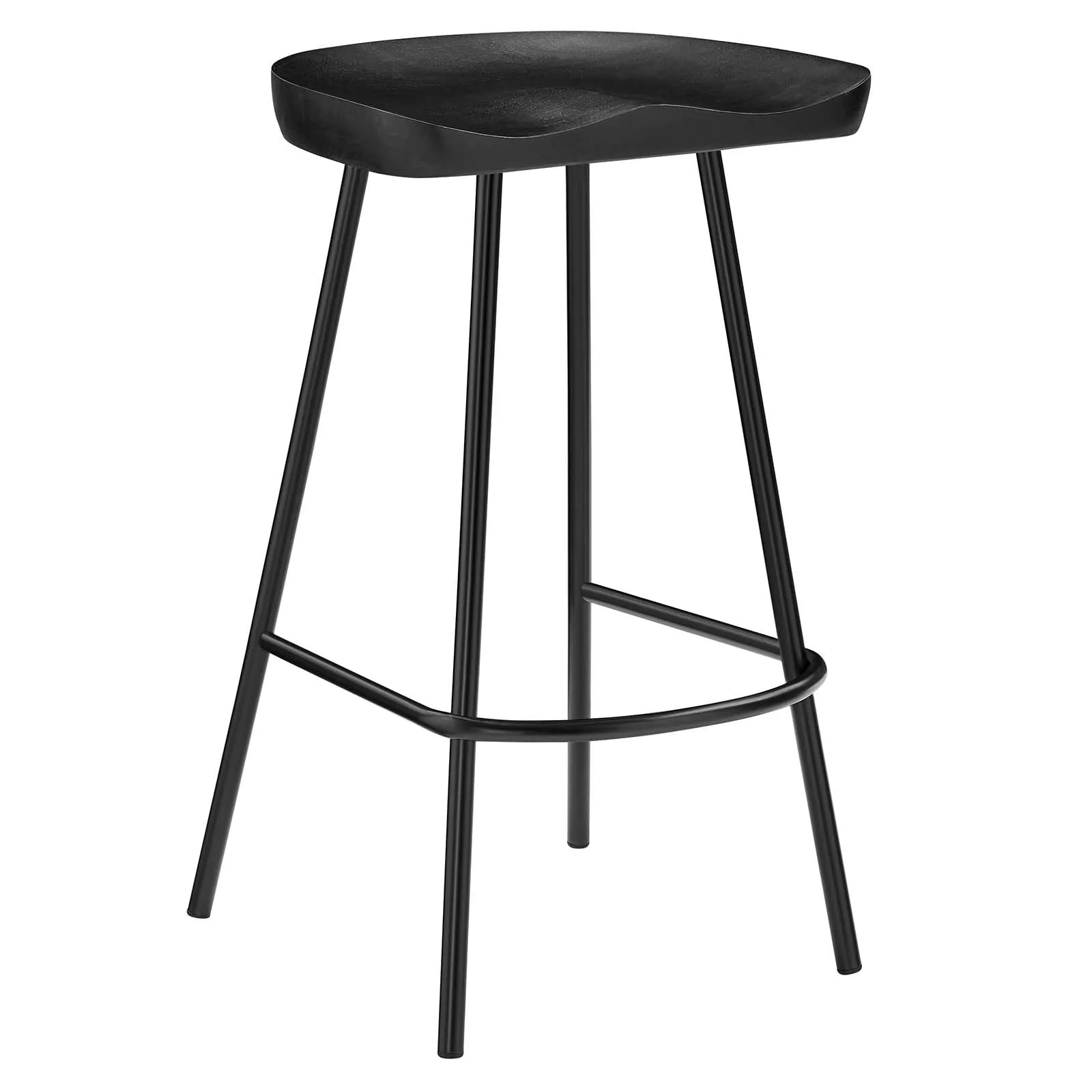 Concord Backless Wood Counter Stools - Set of 2 by Modway