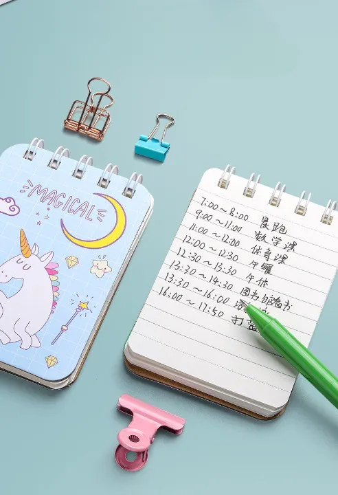 Cute Unicorn Portable Notepads