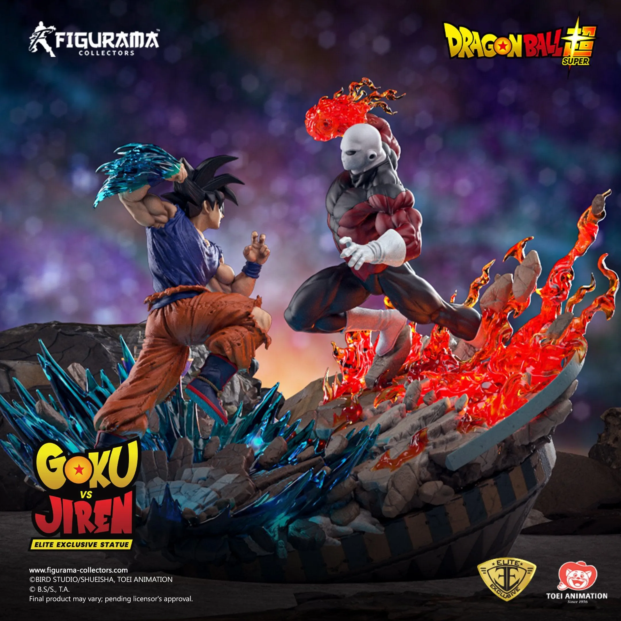 DRAGON BALL SUPER: GOKU VS JIREN ELITE EXCLUSIVE STATUE