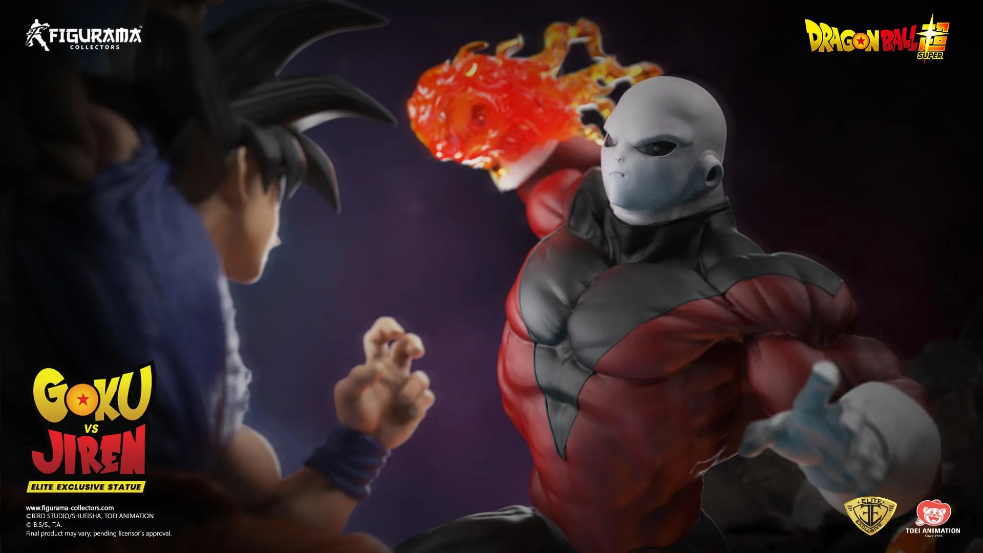 DRAGON BALL SUPER: GOKU VS JIREN ELITE EXCLUSIVE STATUE