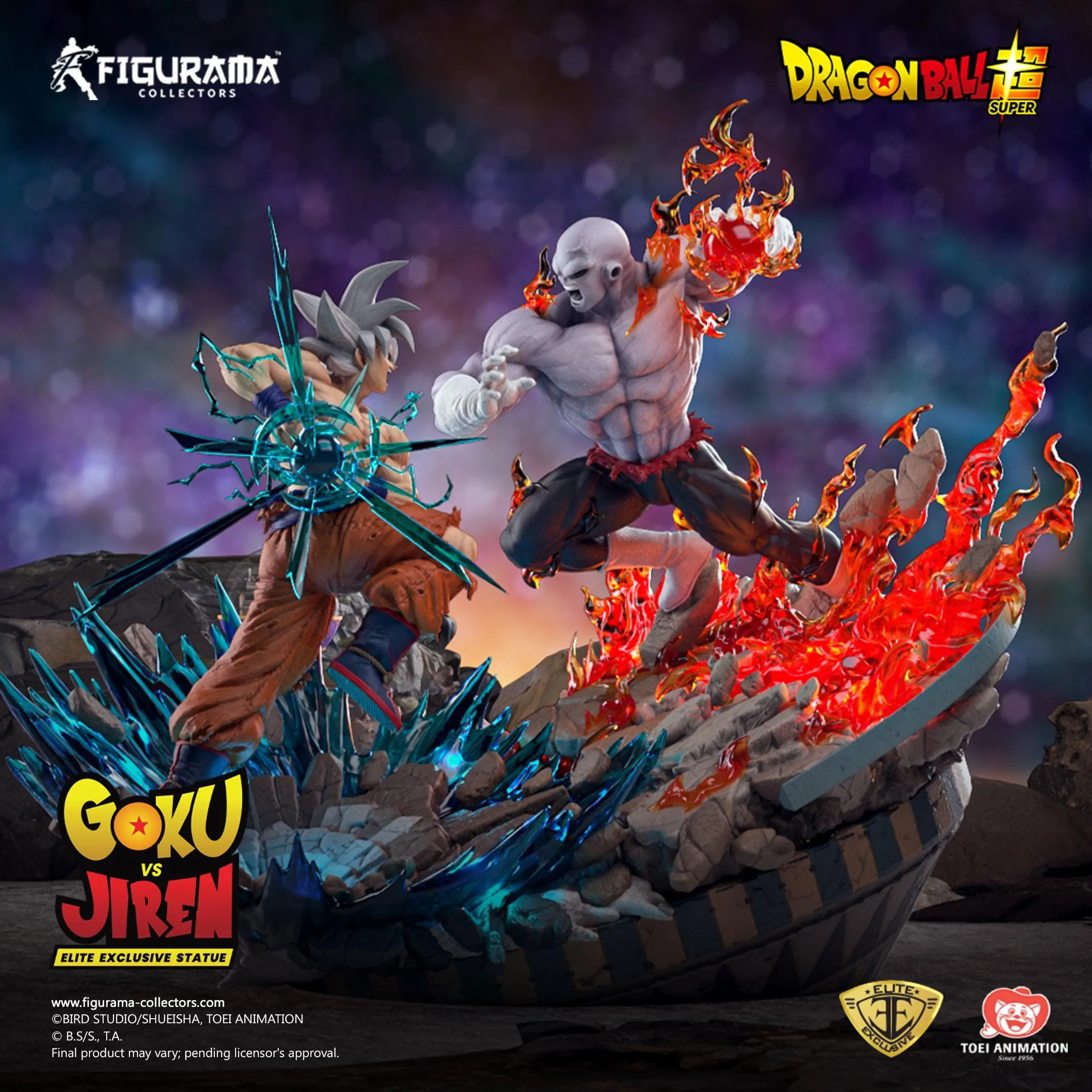 DRAGON BALL SUPER: GOKU VS JIREN ELITE EXCLUSIVE STATUE