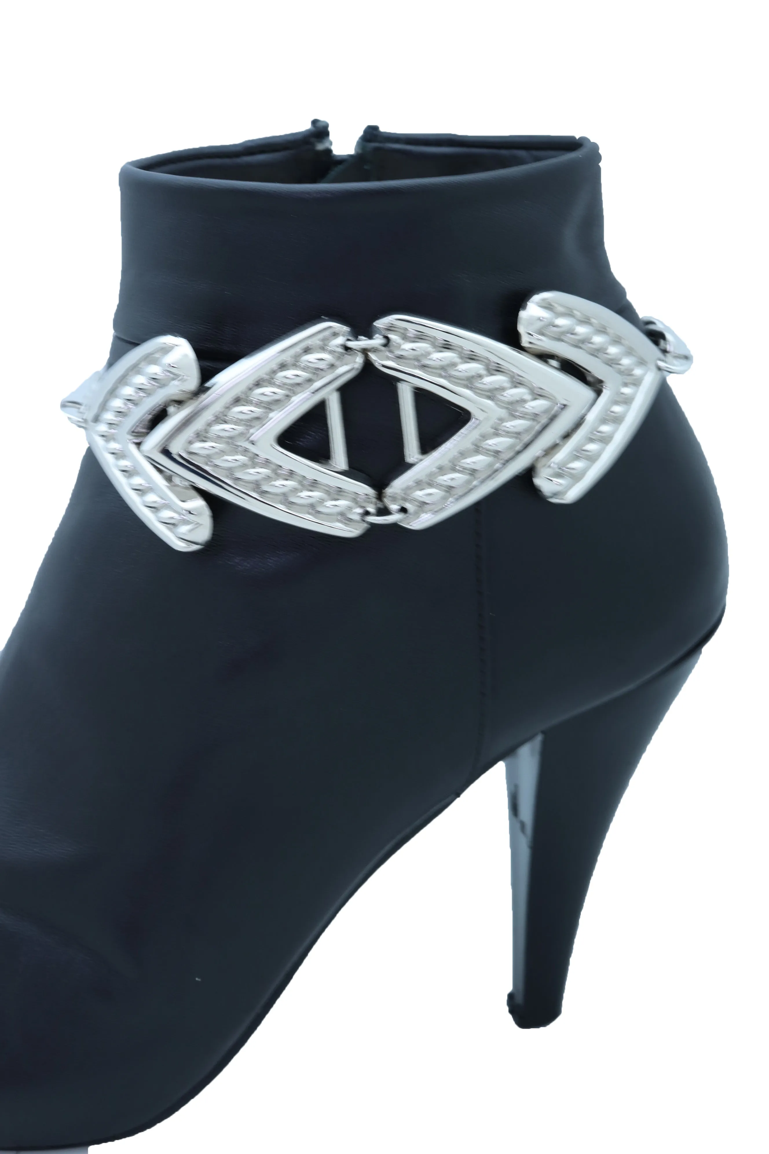 Ethnic Arrow Charm Metal Boot Chain