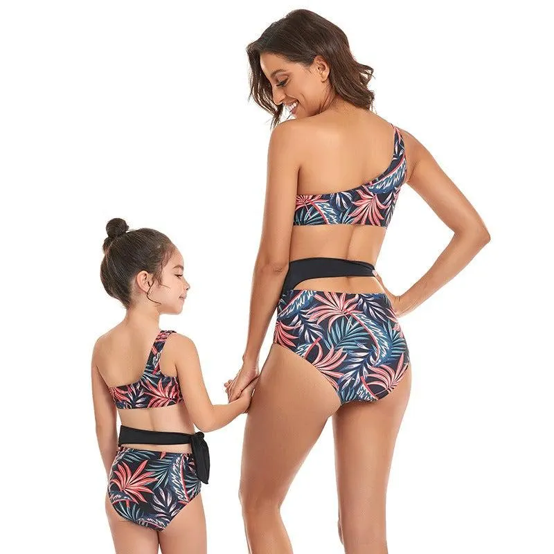 Fashion Matching Mother & Child Swimsuit