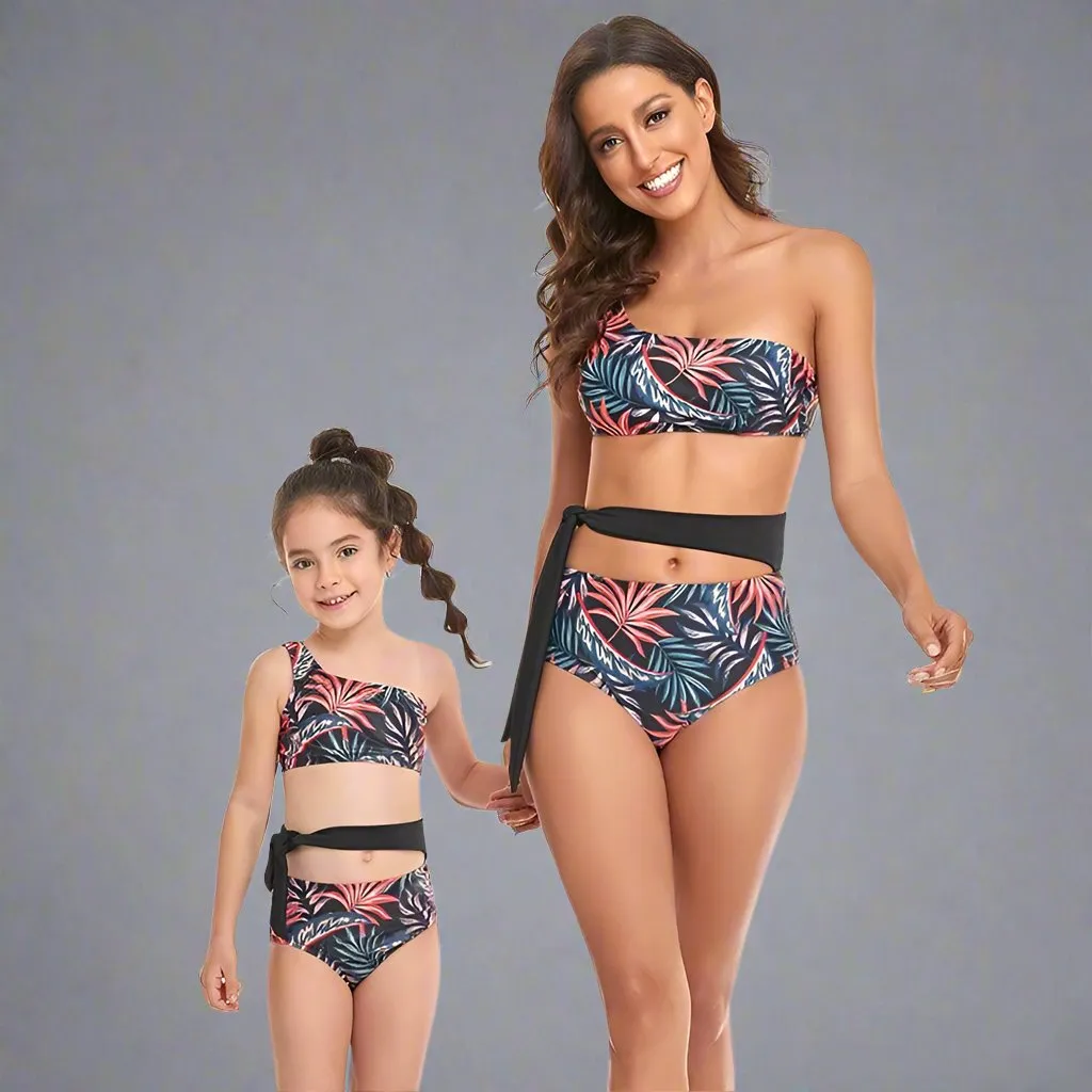 Fashion Matching Mother & Child Swimsuit