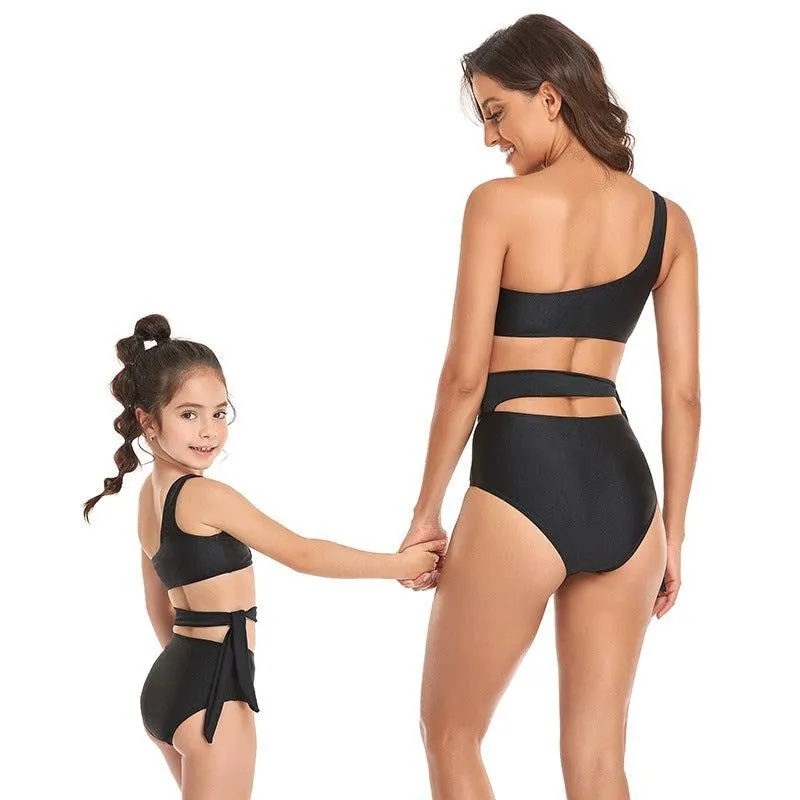 Fashion Matching Mother & Child Swimsuit