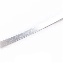 Fine Silver Plain Bezel Strip - H 3.0mm x 0.3mm - BY THE CENTIMETRE