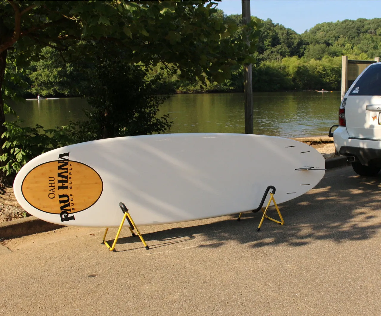 Folding SUP Board Stand | Portable Paddleboard Storage