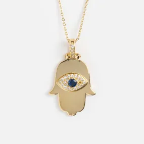 Hamsa Pendant Necklace