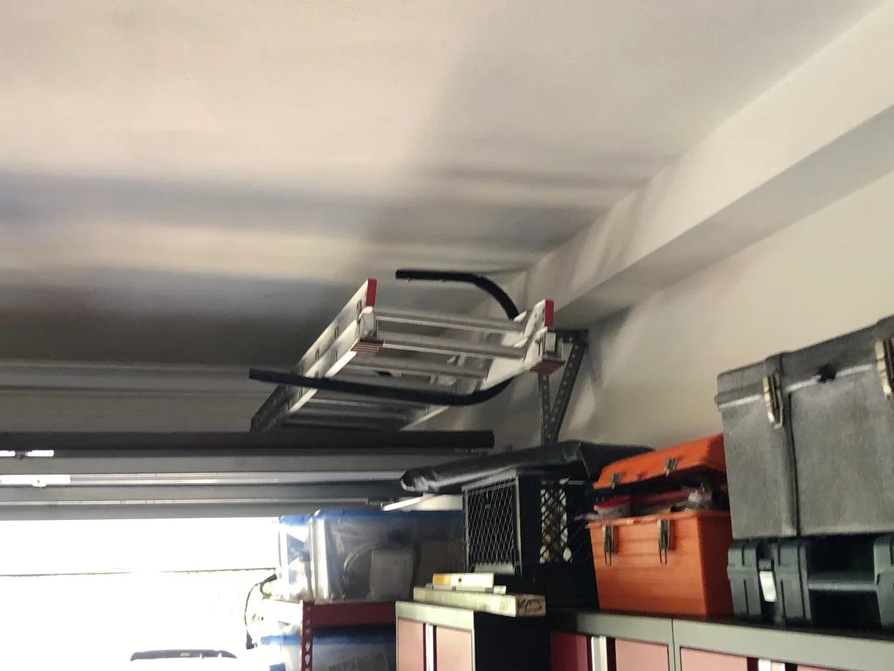 Hi-Port 1 | Ladder Storage Ceiling Rack  | Holds 50 lbs