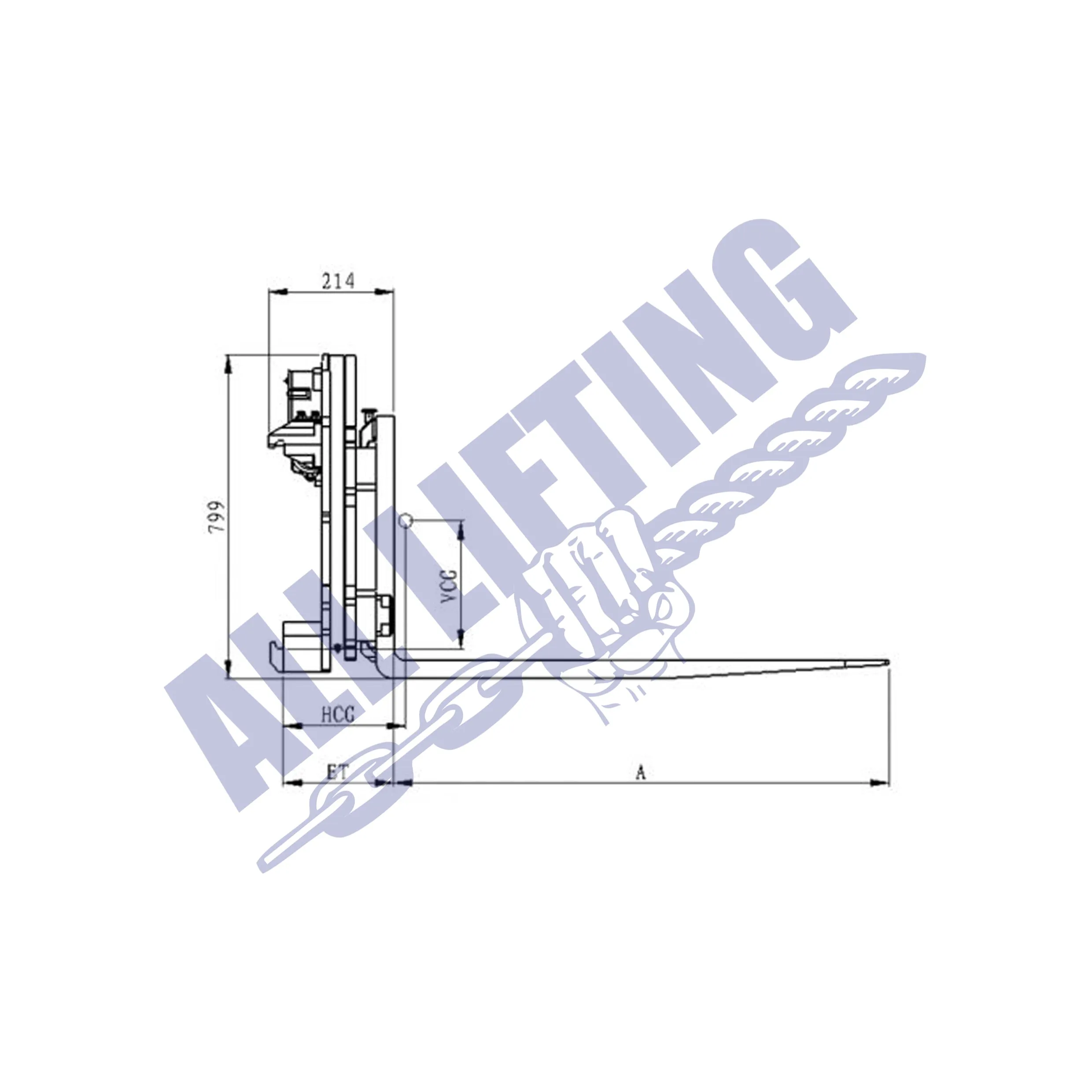 Hydraulic 360 Degree Rotator